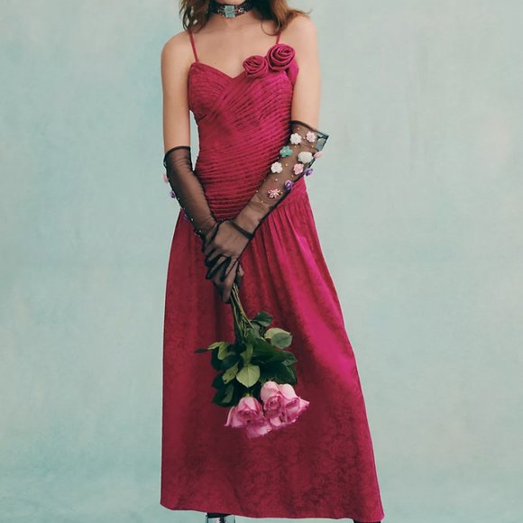 Free People Make An Entrance Maxi Dress - Picture 1 of 12